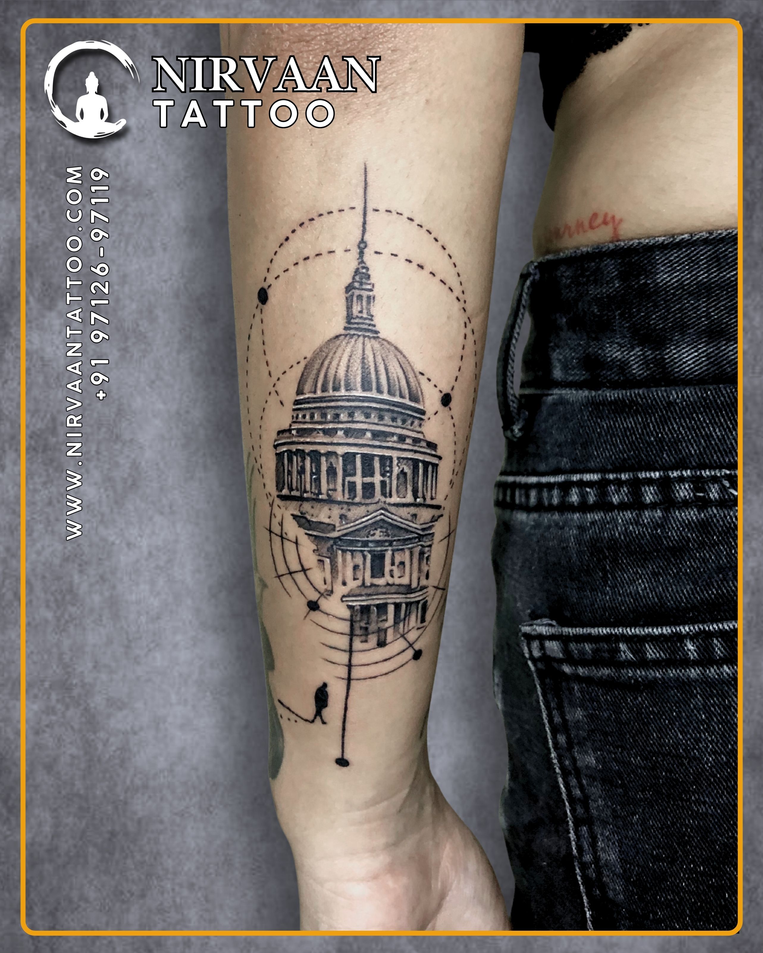 Micro realism tattoo design